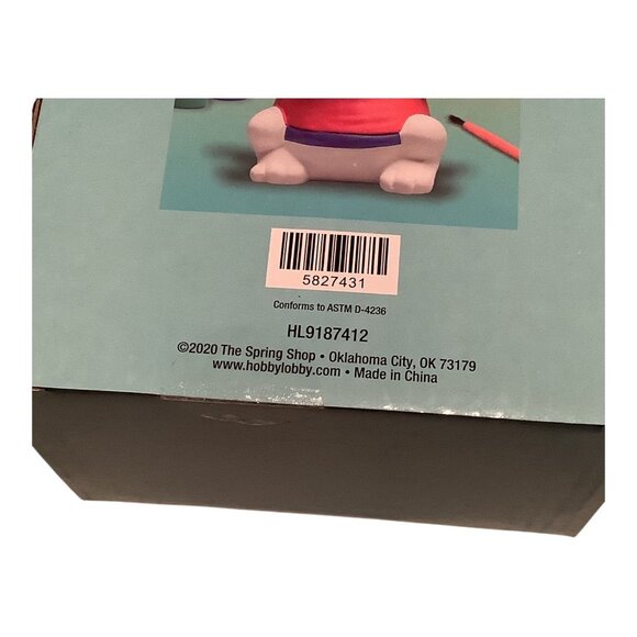 Paint Your Own Frog Kit By The Spring Shop Includes Paints Brush 2023 Release - Picture 6 of 9